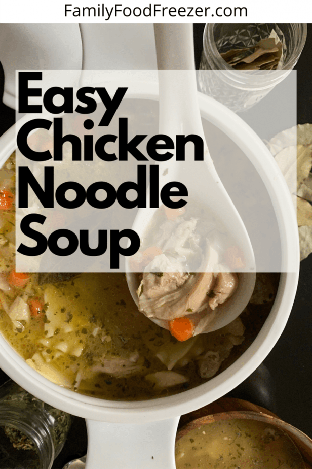 Freezer Chicken Noodle Soup | Panera Chicken Noodle Soup Recipes