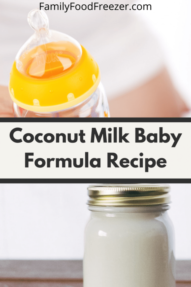 Coconut Milk Baby Formula Recipe | Coconut Milk Formula | Coconut Baby Formula | Dr Axe Coconut Milk Baby Formula | Homemade Baby Formula Recipe | Vegan Homemade Baby Formula | Homemade Toddler Formula