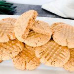 Peanut Butter Cookies | 4-Ingredients Peanut Butter Cookies | Chewy Peanut Butter Cookies | Gluten Free Peanut Butter Cookies
