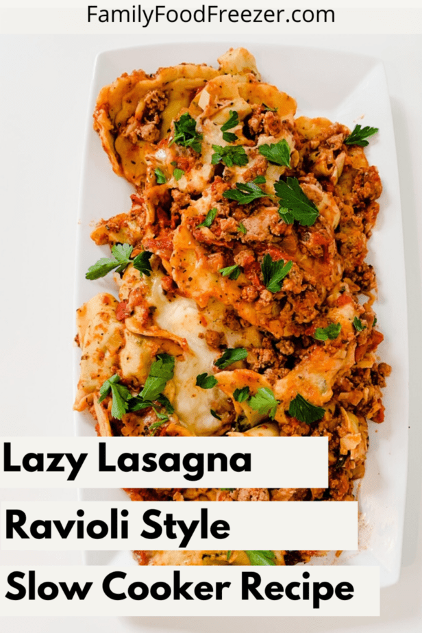 Slow Cooker Mexican Lasagna | Lasagna Instant Pot | Crockpot Mexican Lasagna | Instant Pot Ravioli | Crock Pot Lasagna with Ravioli | Easy crockpot lasagna with ravioli | Slow cooker ravioli lasagna