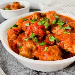 Freezer Meal Italian Sausage Meatballs with Ground Beef