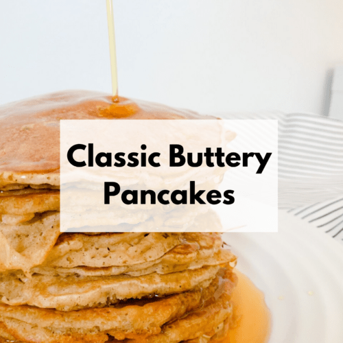 Fluffy Buttery Pancakes | Buttery Pancakes | Easy Breakfast Pastries