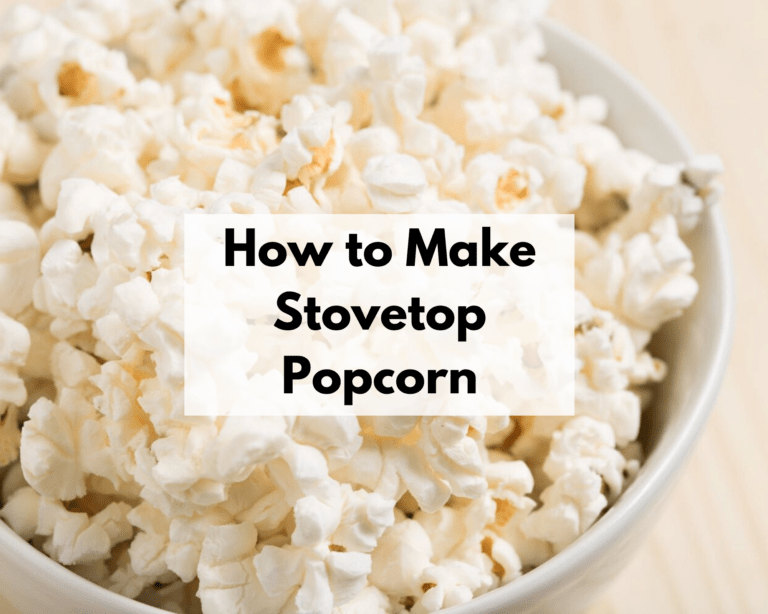 How to Make Fluffy Stovetop Popcorn