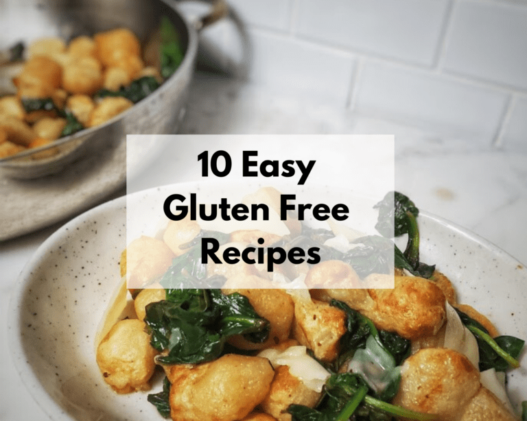 10 Easy Gluten Free Recipe (Freezer Friendly)