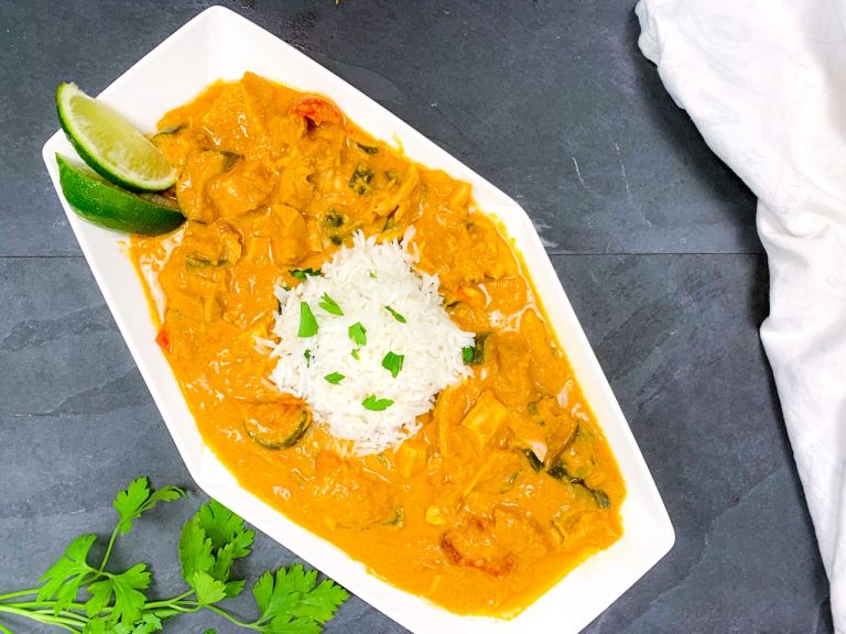 Easy Peanut Butter Chicken Curry Freezer Meal