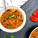 Bacon Baked Bean Chili Freezer Meal