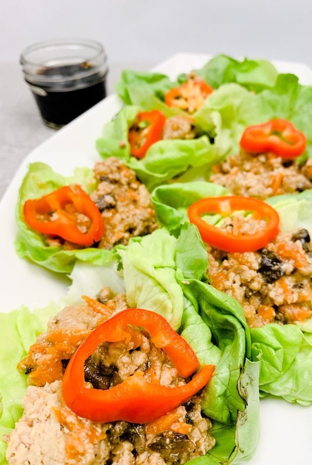 : Easy chicken lettuce wraps | chicken breasts lettuce wraps | healthy chicken lettuce wraps | thai chicken lettuce wraps | healthy turkey lettuce wraps | what to serve with lettuce wraps