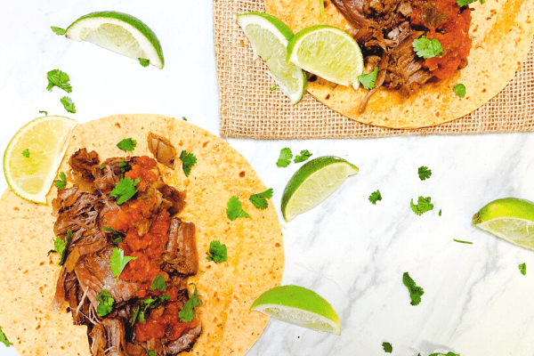 Mexican Shredded Beef Freezer Meal
