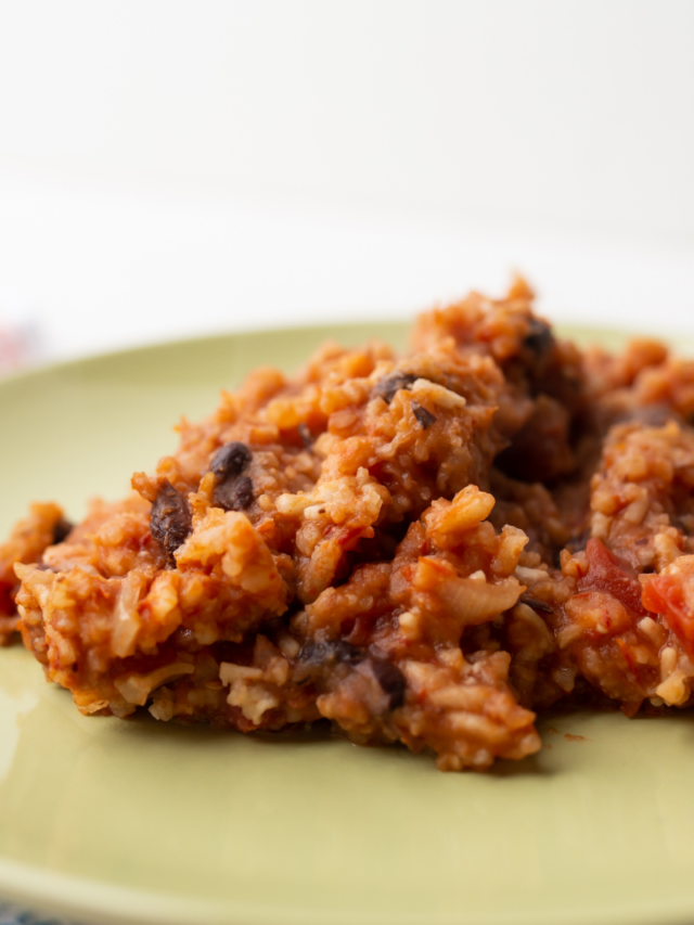 Easy Spanish Rice and Beans Freezer Meal