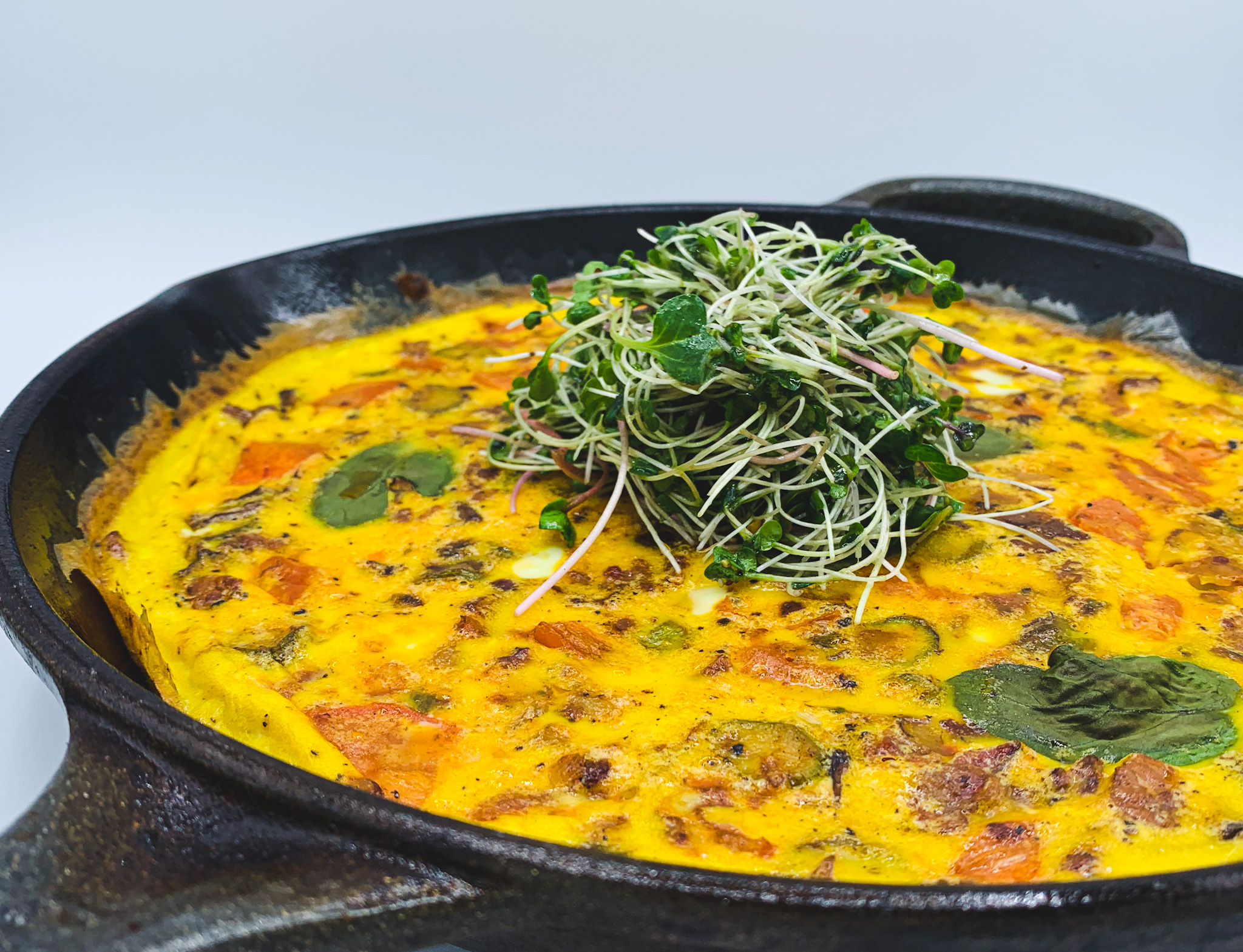 Stovetop Veggie Frittata » Little Vienna