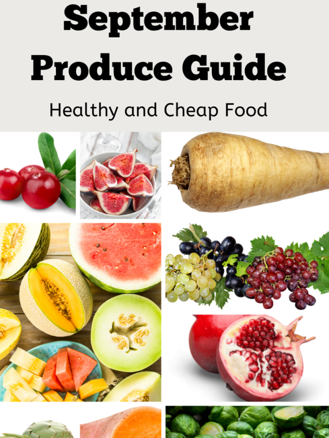 Fresh September Produce Guide