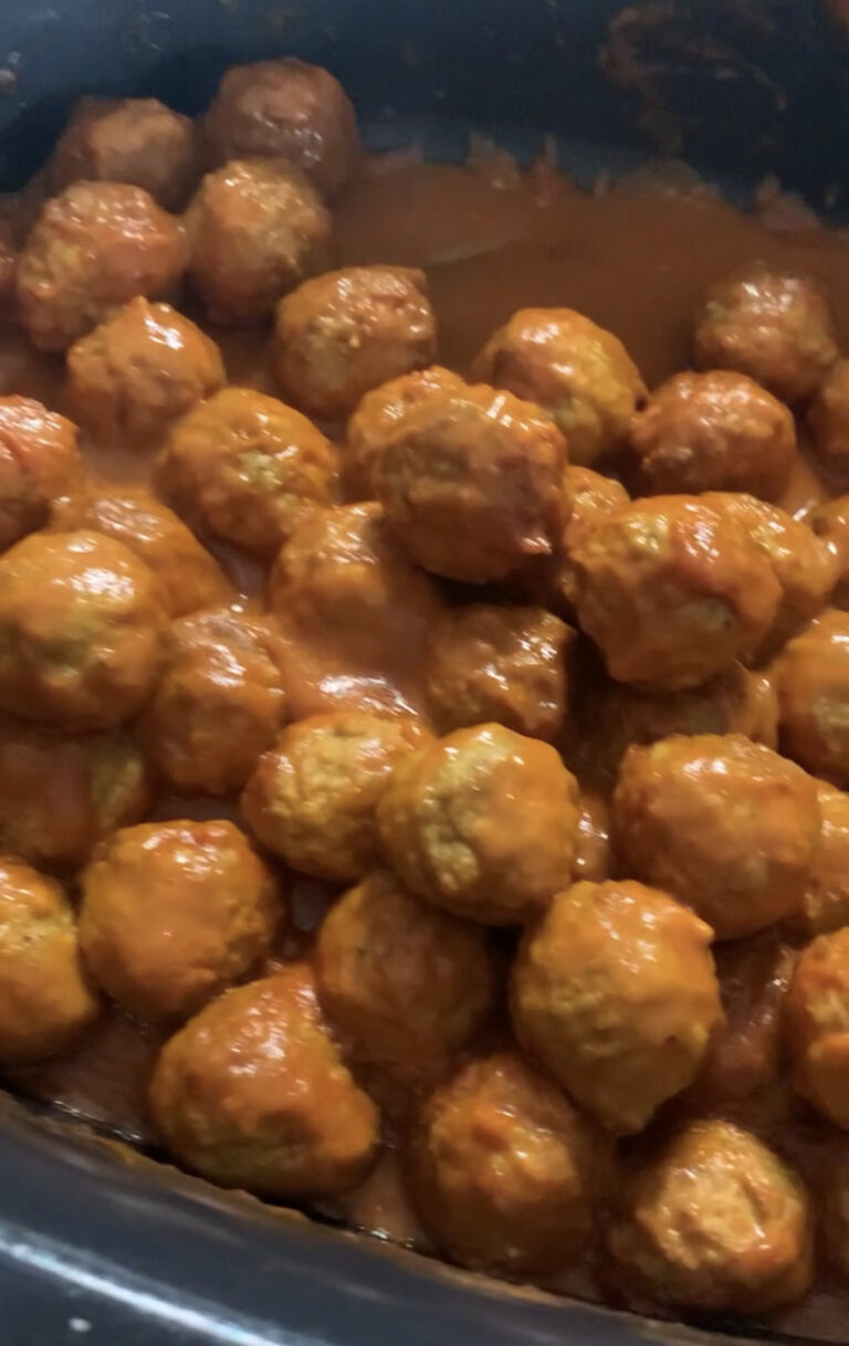 5 Ingredient Curry Meatballs Freezer Meal