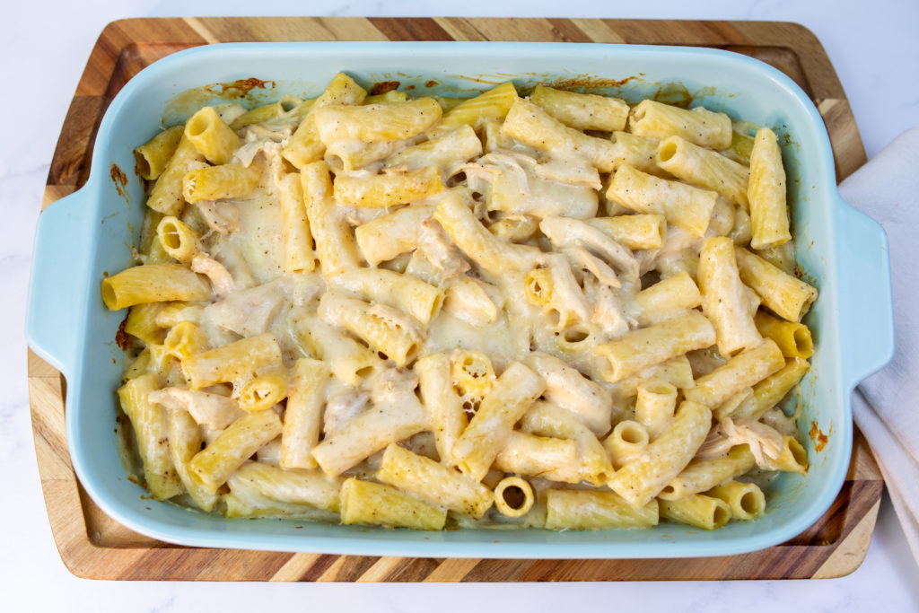 Chicken Alfredo Baked Pasta Freezer Meal Recipe – My Family Dinner